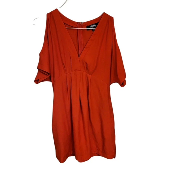 LuLus Game changer coral red dress - Picture 3 of 9